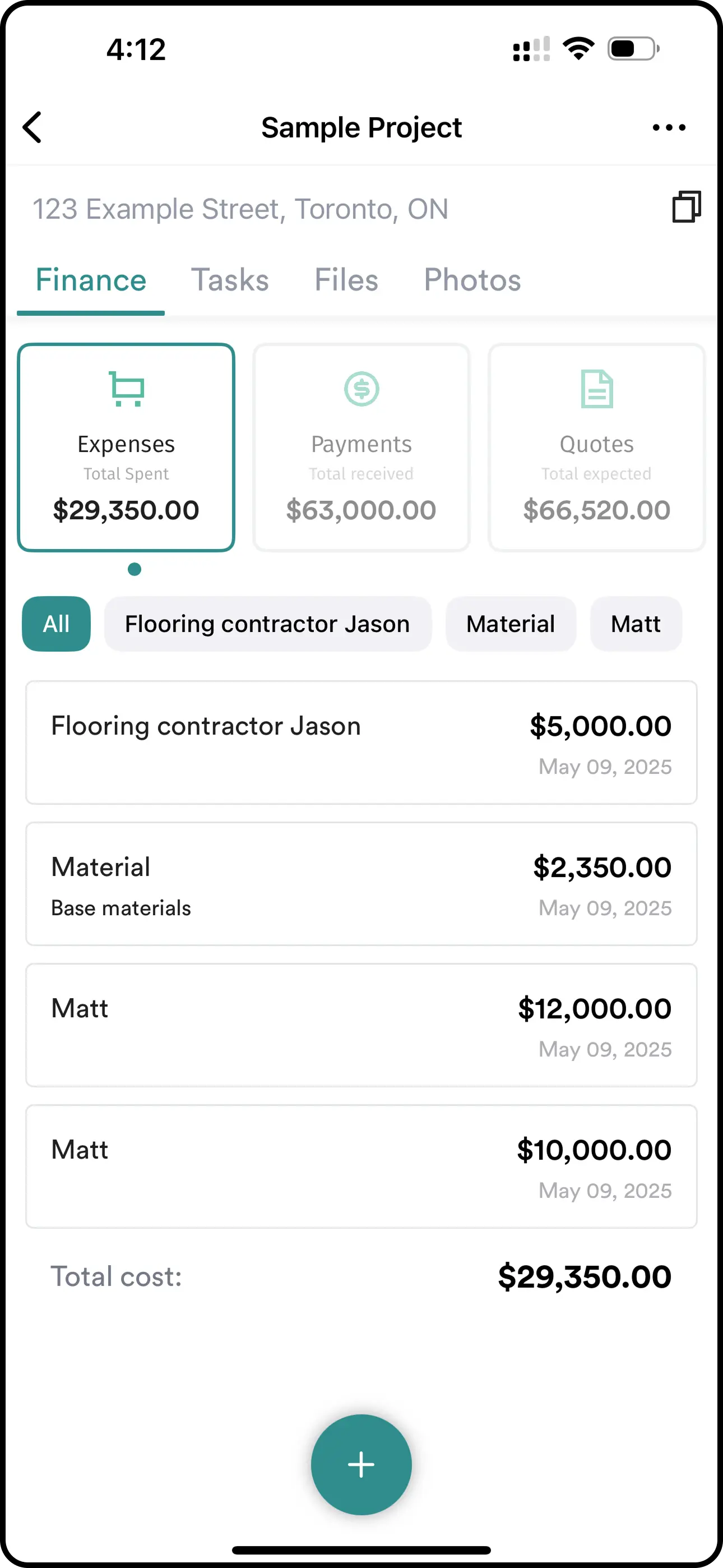 RenoJira App Interface