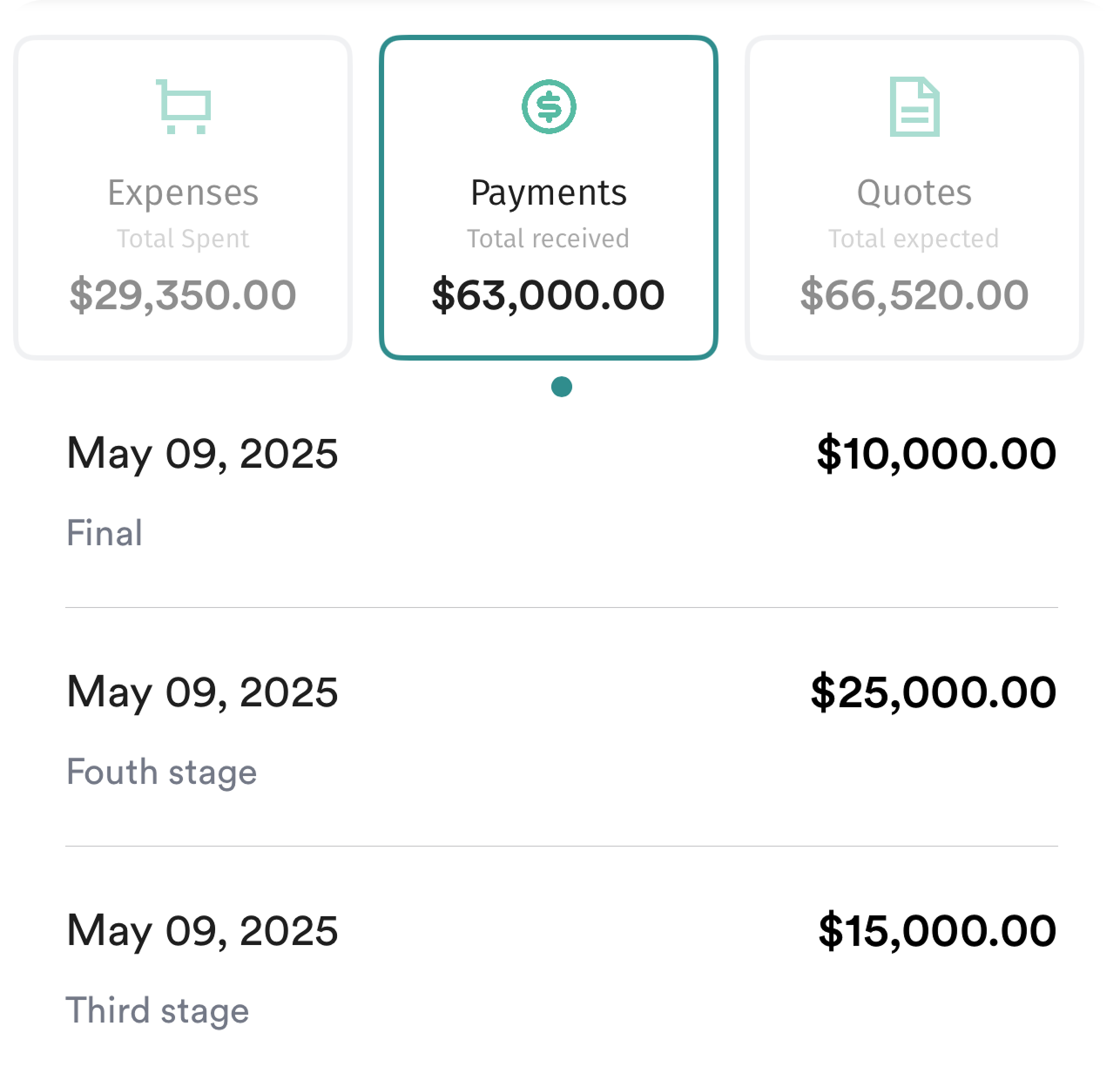 Expense & Income Tracking Feature